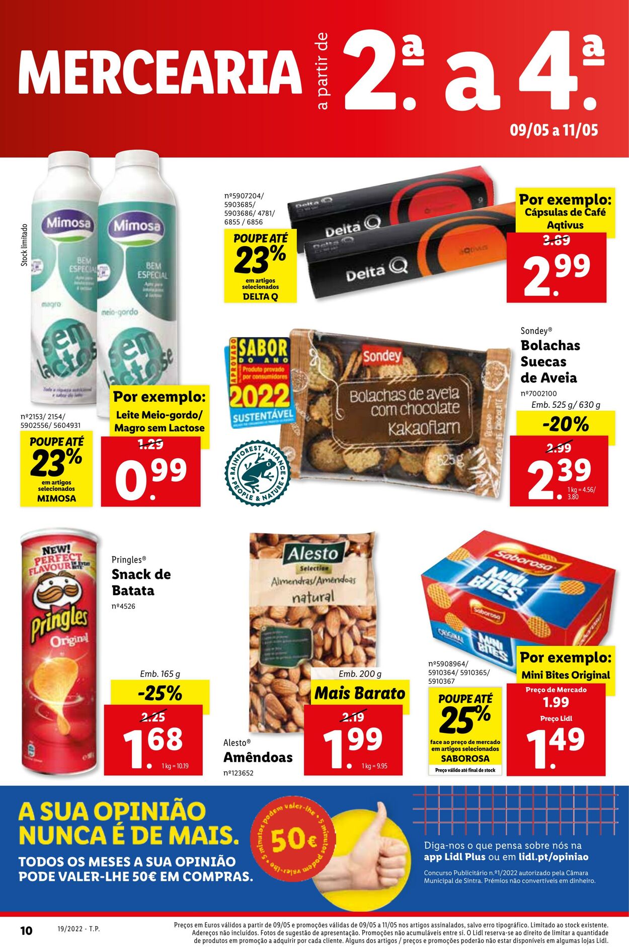 Folheto Lidl 09.05.2022 - 15.05.2022