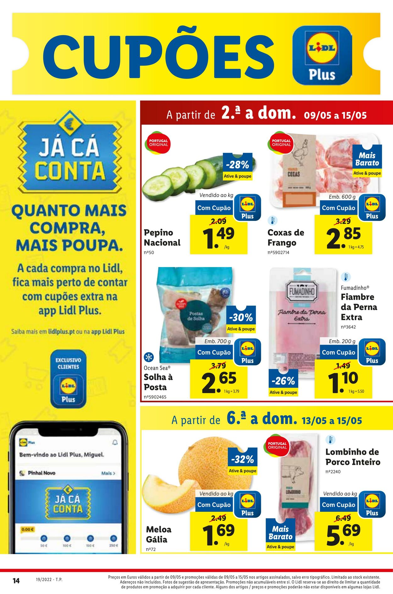 Folheto Lidl 09.05.2022 - 15.05.2022