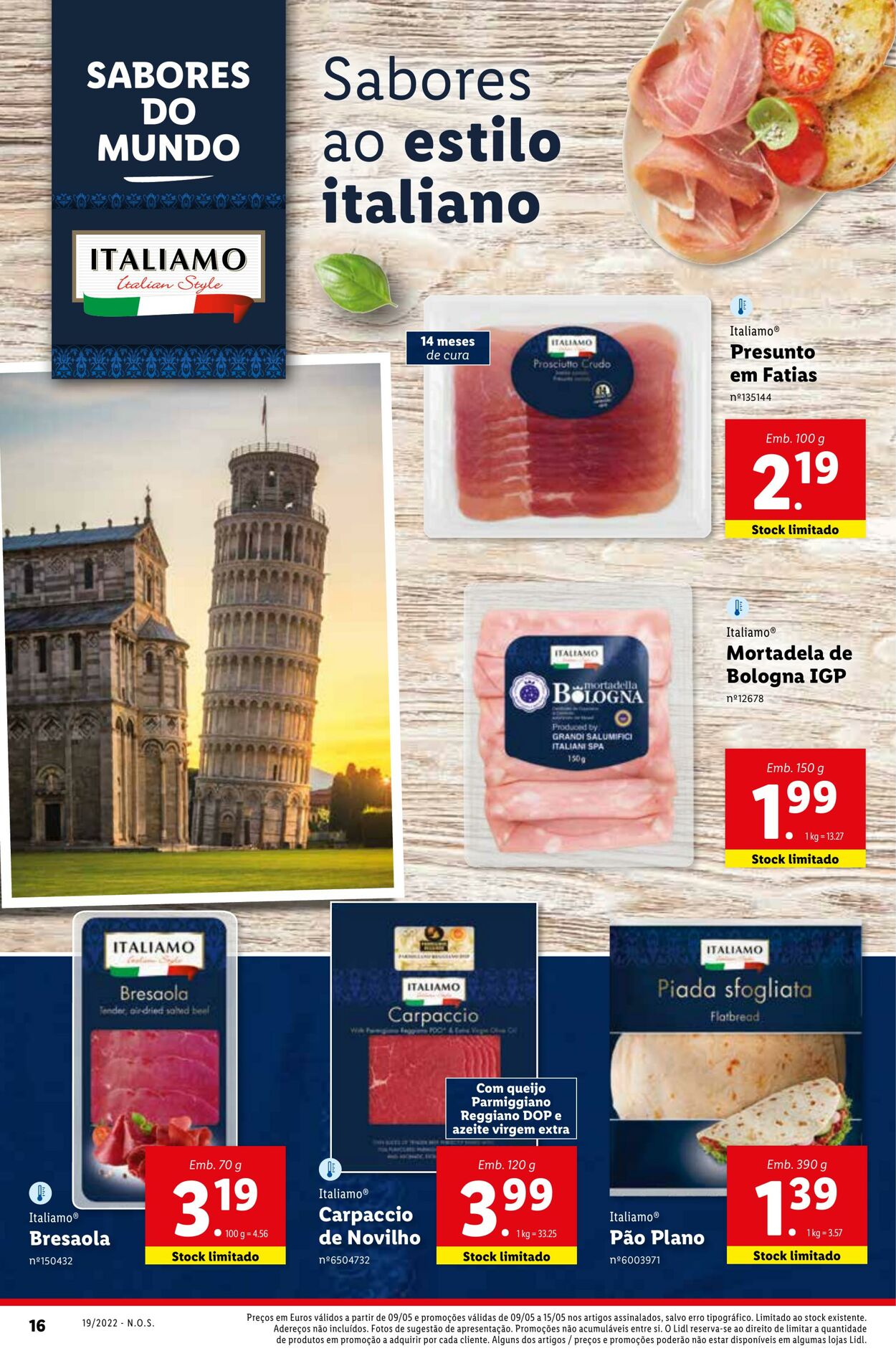 Folheto Lidl 09.05.2022 - 15.05.2022