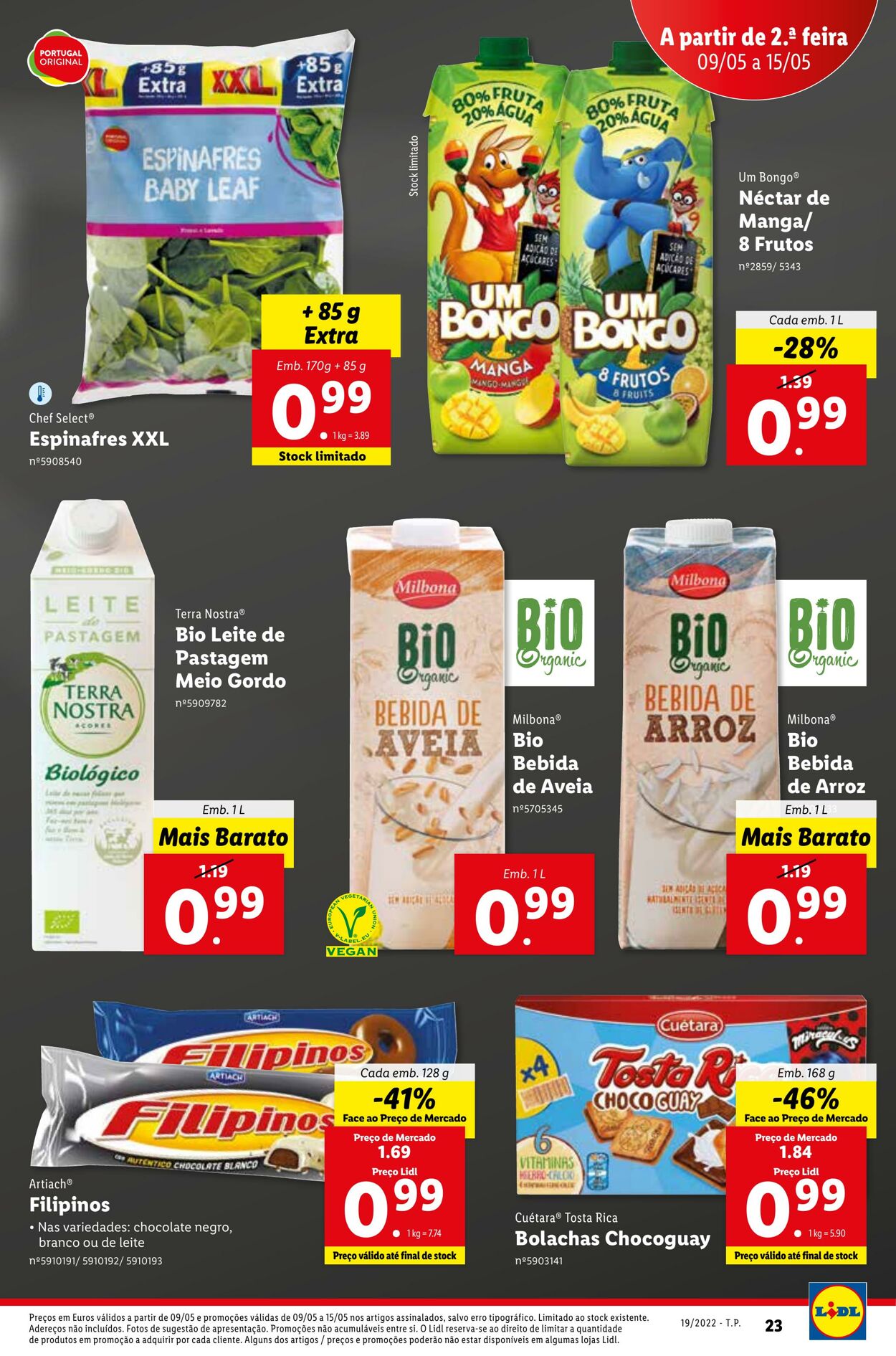 Folheto Lidl 09.05.2022 - 15.05.2022