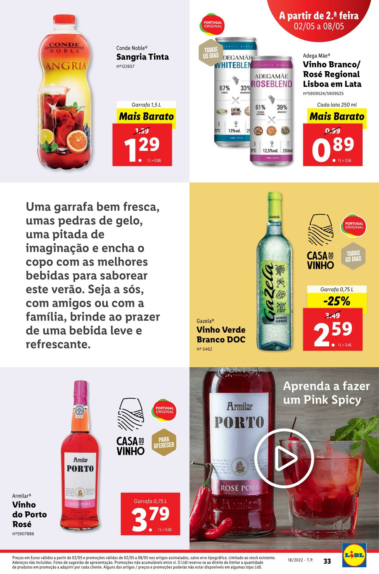 Folheto Lidl 02.05.2022 - 08.05.2022