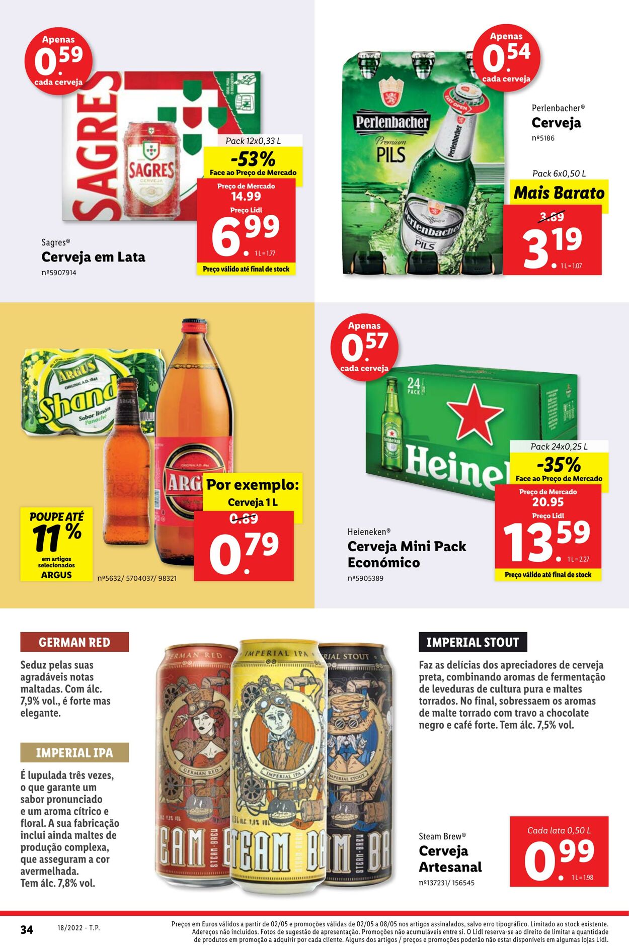 Folheto Lidl 02.05.2022 - 08.05.2022