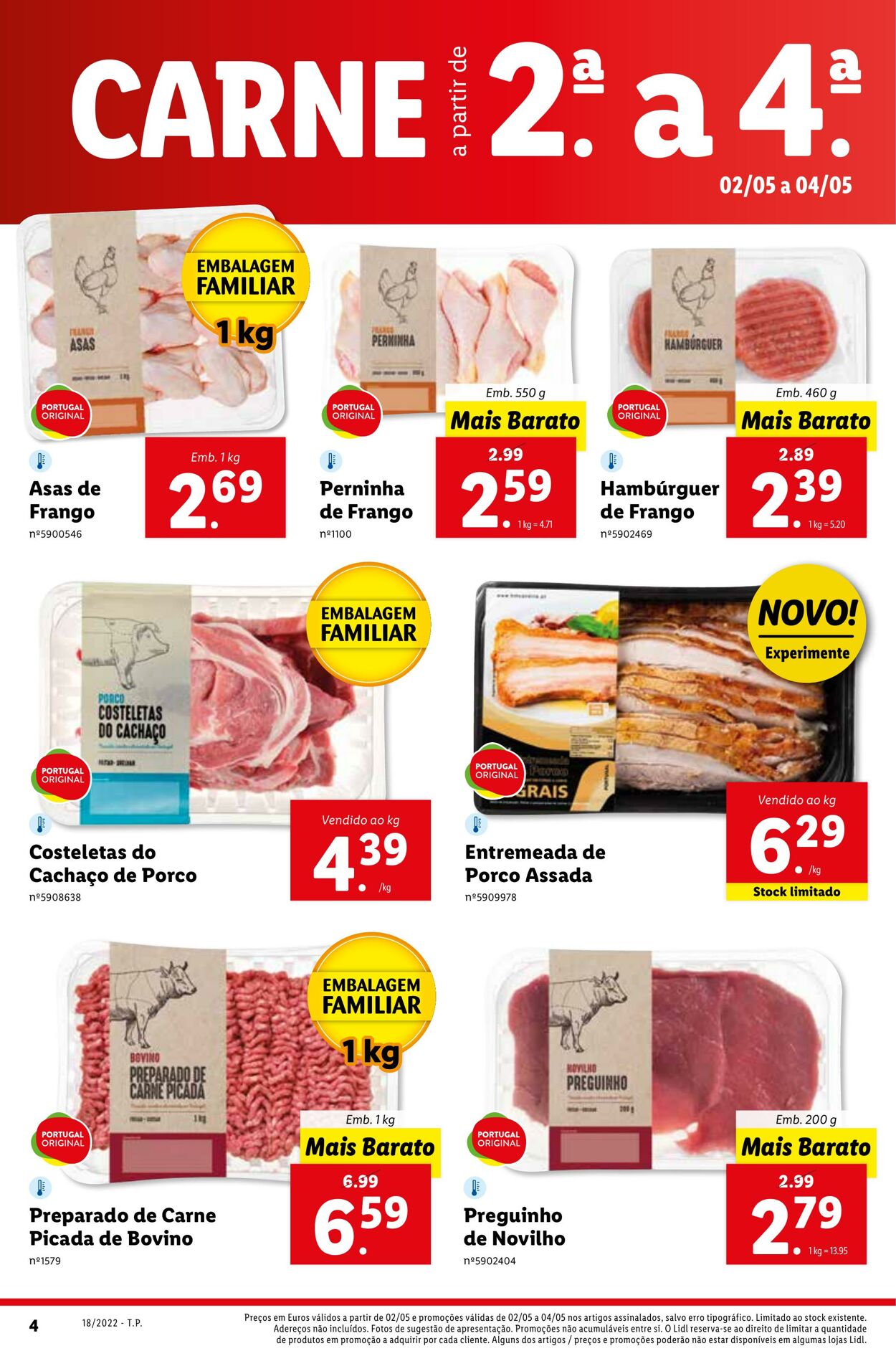 Folheto Lidl 02.05.2022 - 08.05.2022