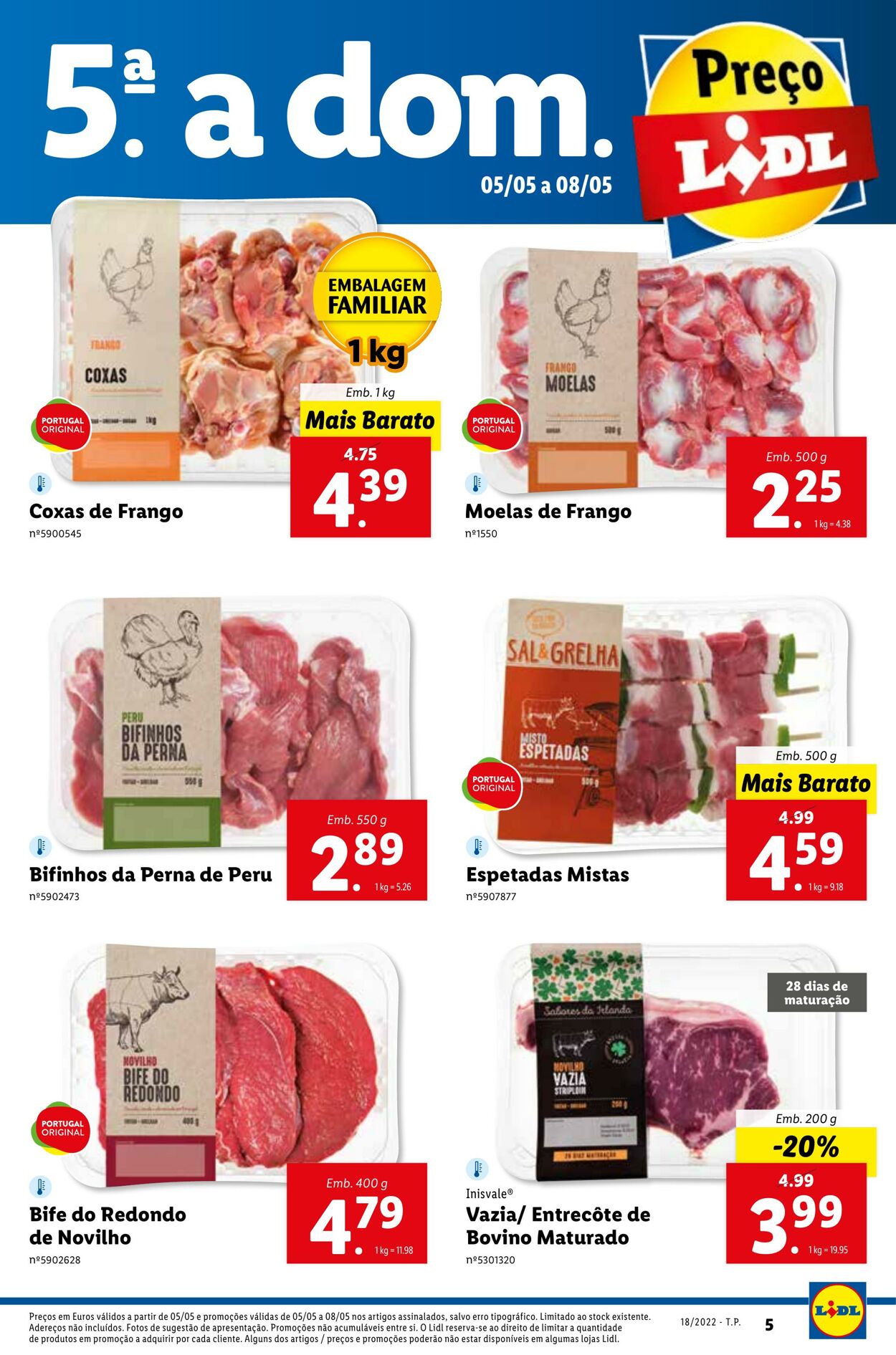 Folheto Lidl 02.05.2022 - 08.05.2022