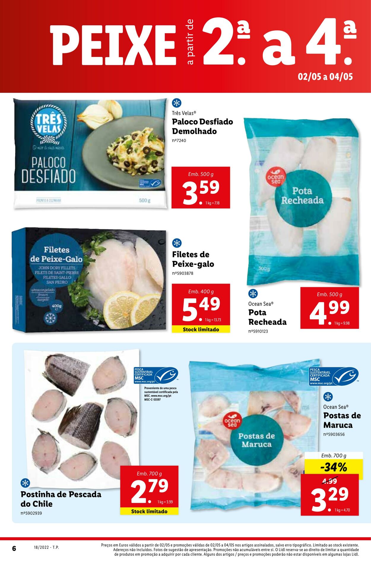 Folheto Lidl 02.05.2022 - 08.05.2022