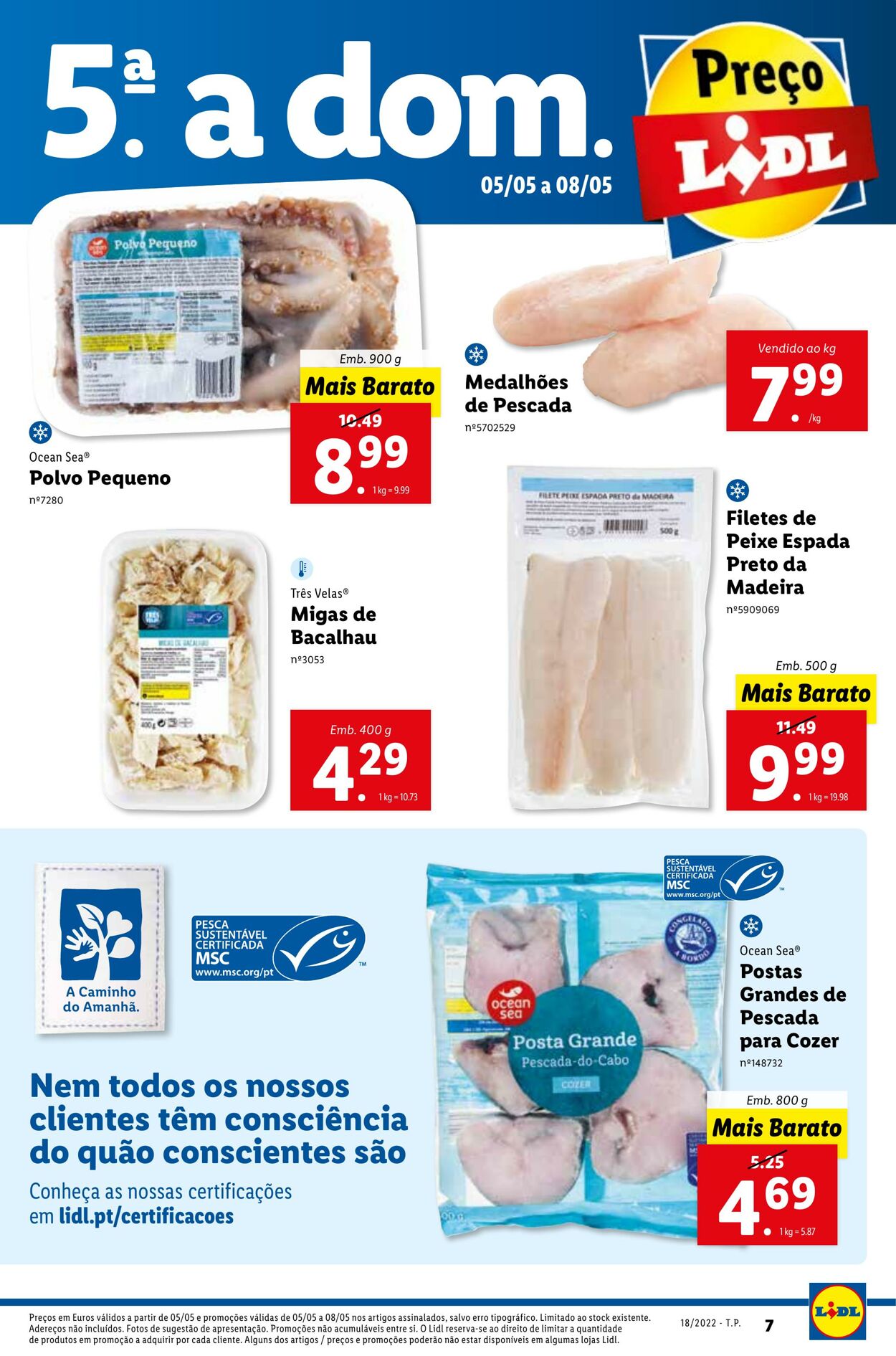 Folheto Lidl 02.05.2022 - 08.05.2022