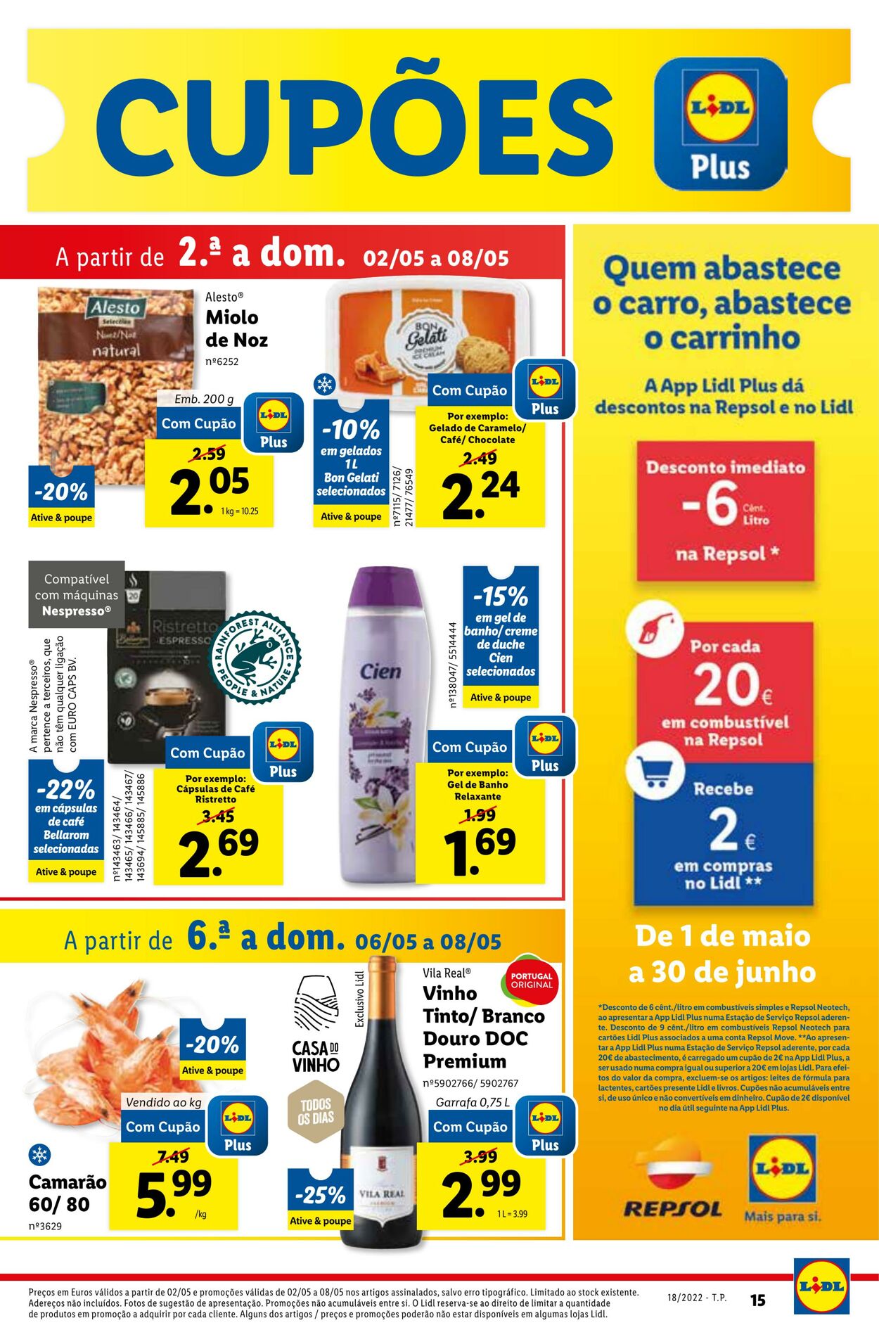 Folheto Lidl 02.05.2022 - 08.05.2022