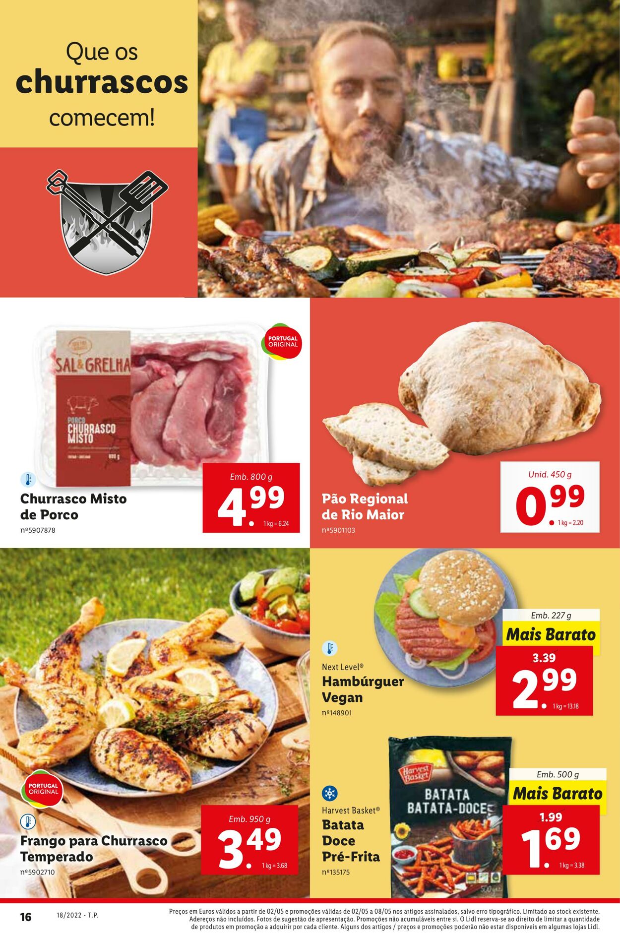 Folheto Lidl 02.05.2022 - 08.05.2022