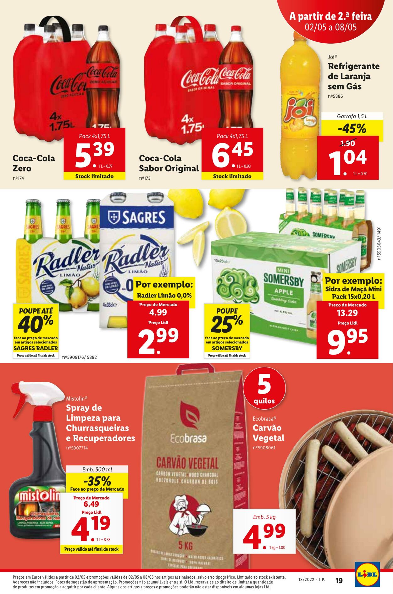 Folheto Lidl 02.05.2022 - 08.05.2022