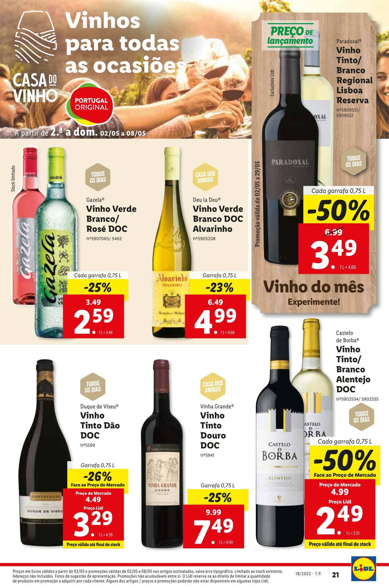 Folheto Lidl 02.05.2022 - 08.05.2022