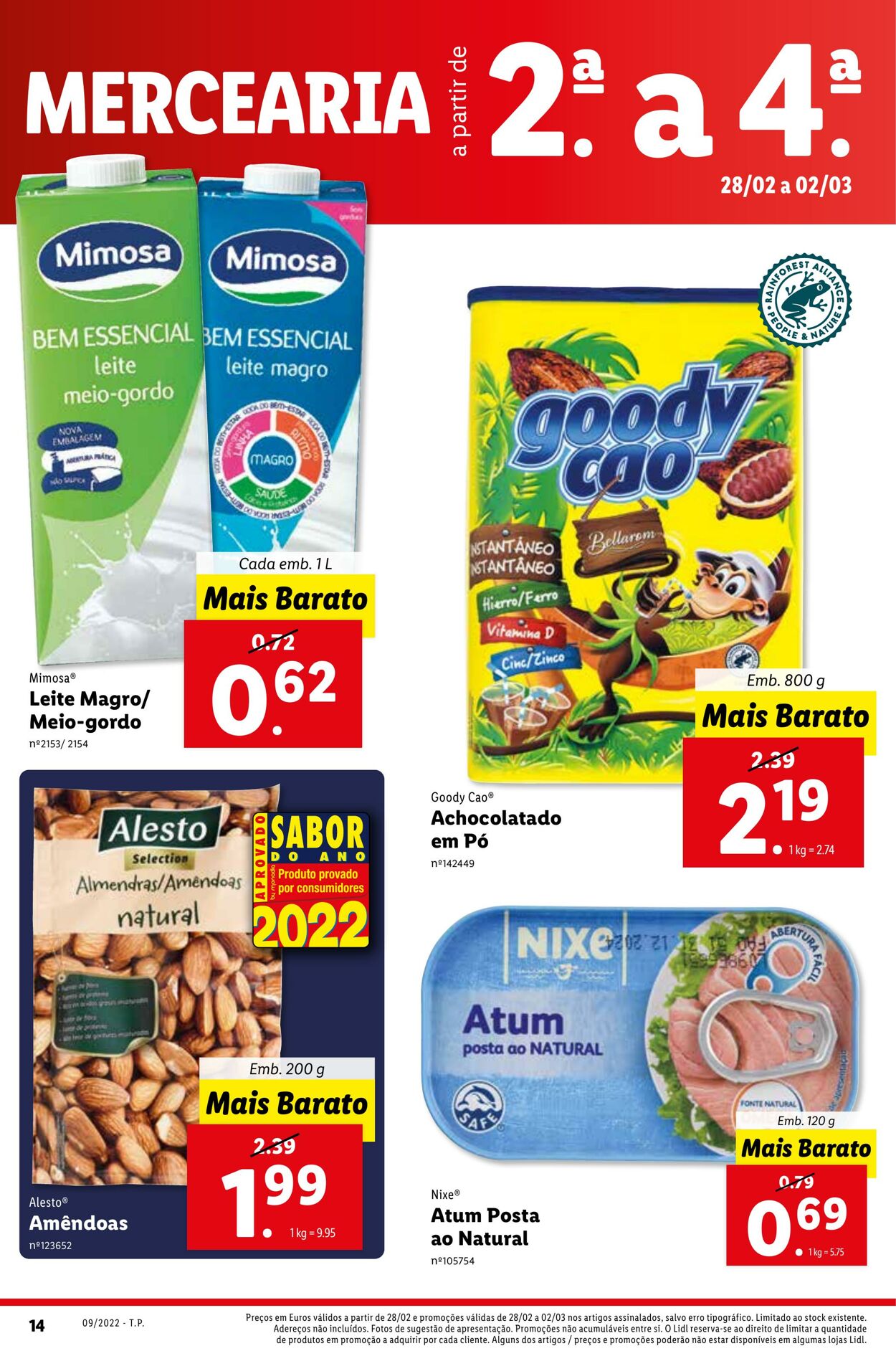 Folheto Lidl 28.02.2022 - 06.03.2022