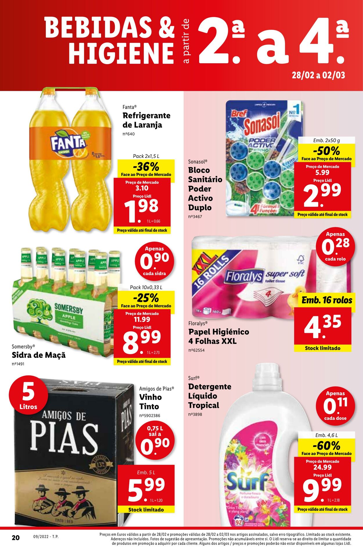 Folheto Lidl 28.02.2022 - 06.03.2022