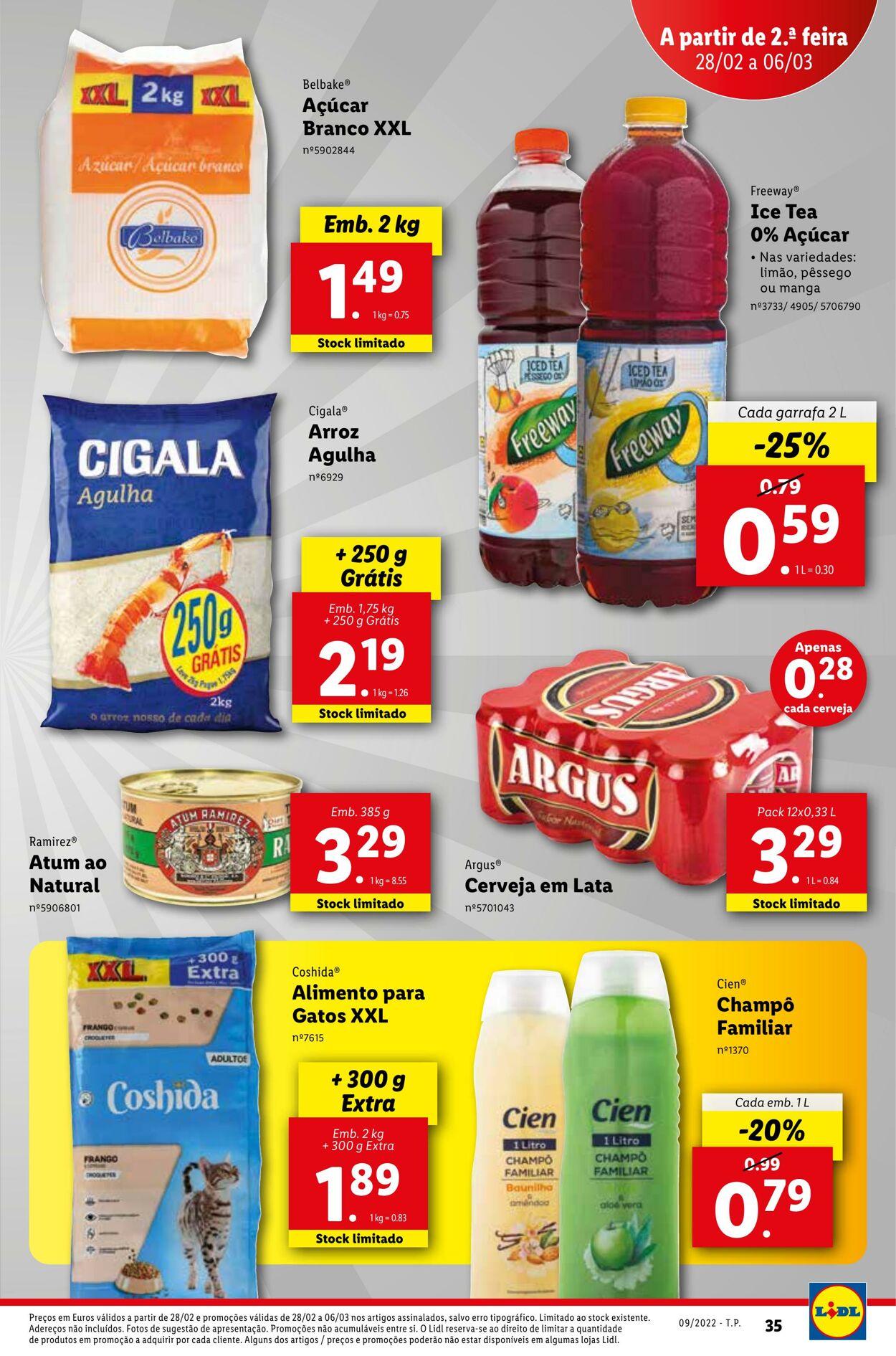 Folheto Lidl 28.02.2022 - 06.03.2022