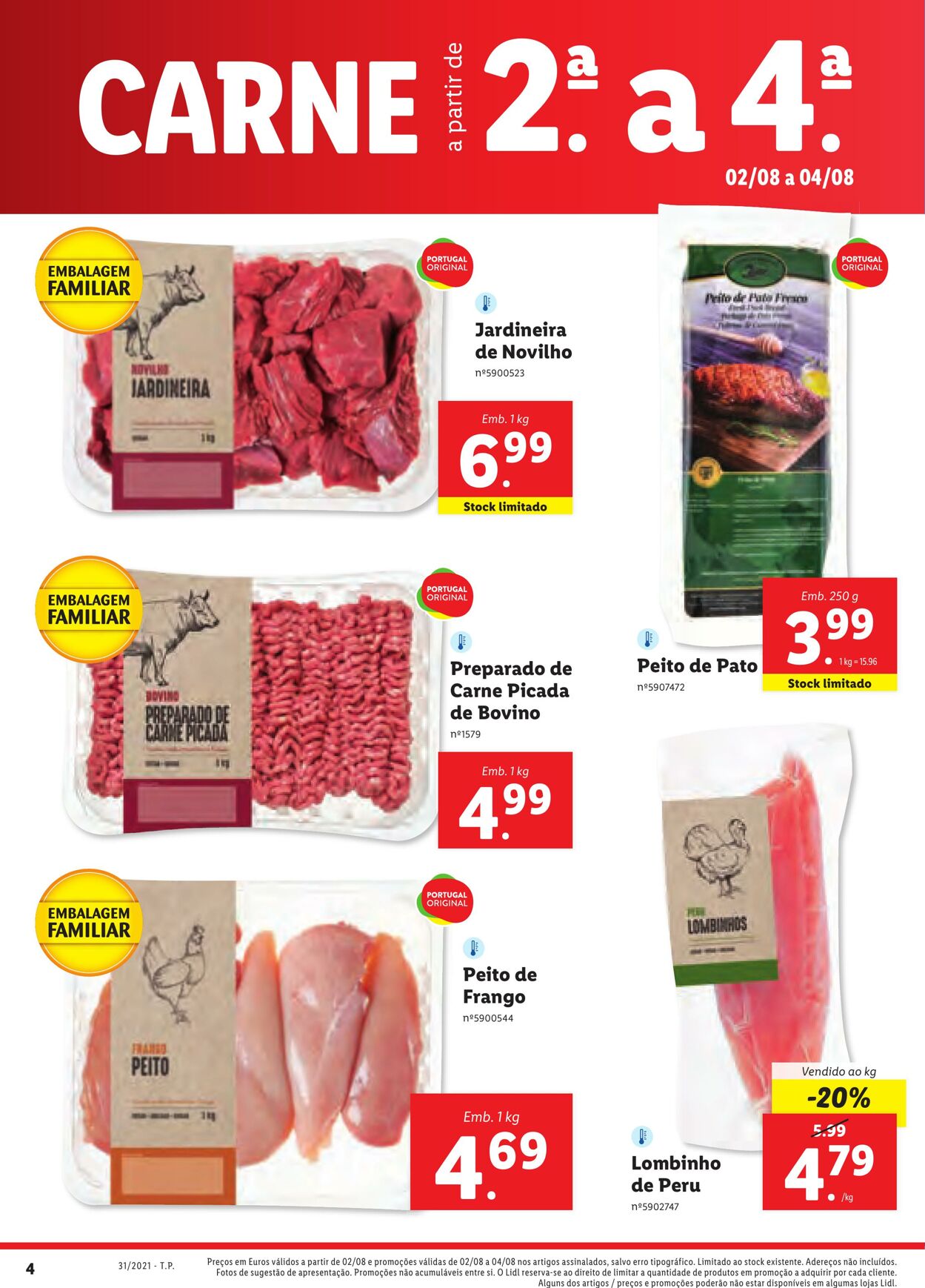 Folheto Lidl 02.08.2021 - 09.08.2021