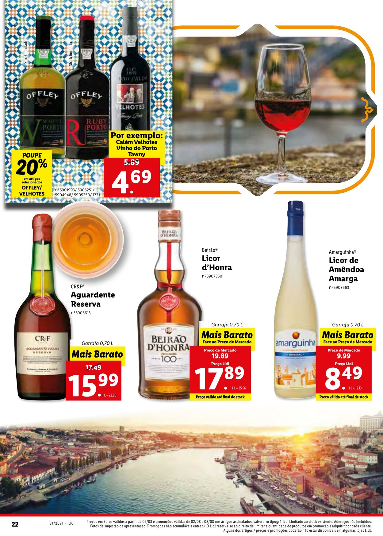 Folheto Lidl 02.08.2021 - 09.08.2021