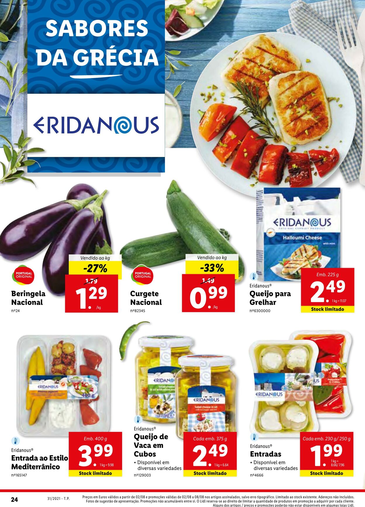 Folheto Lidl 02.08.2021 - 09.08.2021