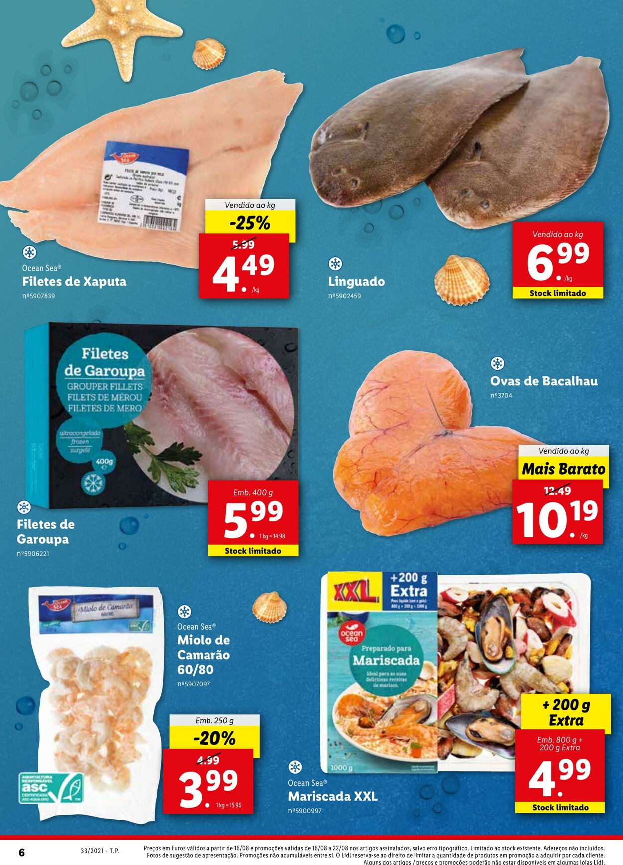 Folheto Lidl 16.08.2021 - 23.08.2021