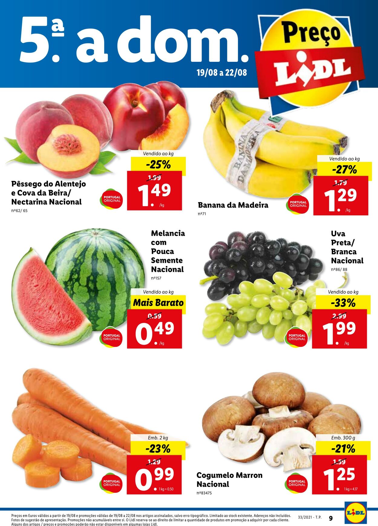 Folheto Lidl 16.08.2021 - 23.08.2021