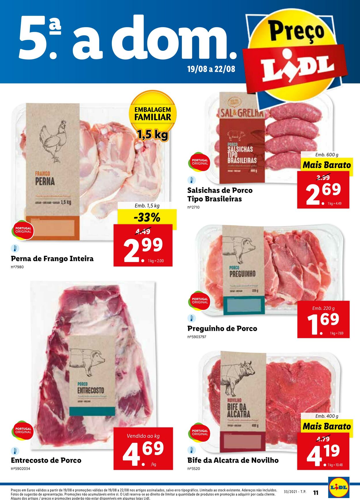 Folheto Lidl 16.08.2021 - 23.08.2021