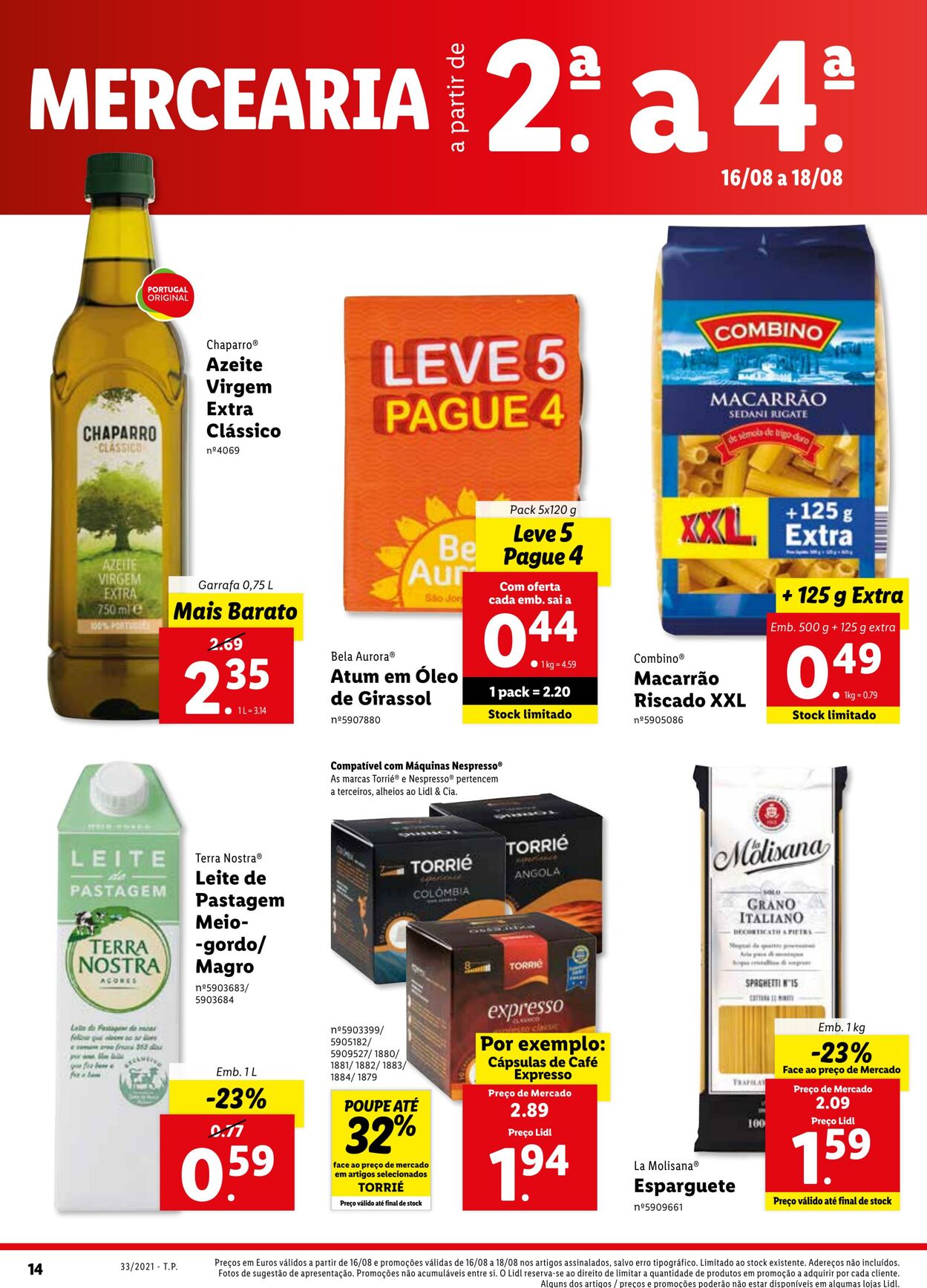 Folheto Lidl 16.08.2021 - 23.08.2021