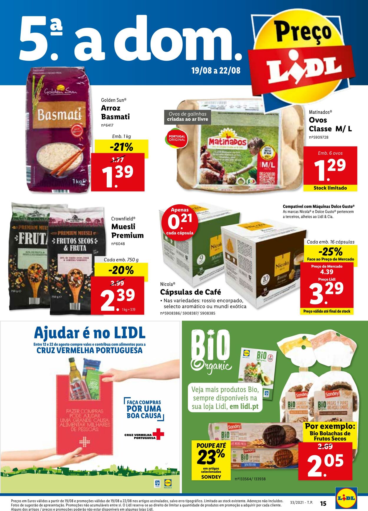 Folheto Lidl 16.08.2021 - 23.08.2021