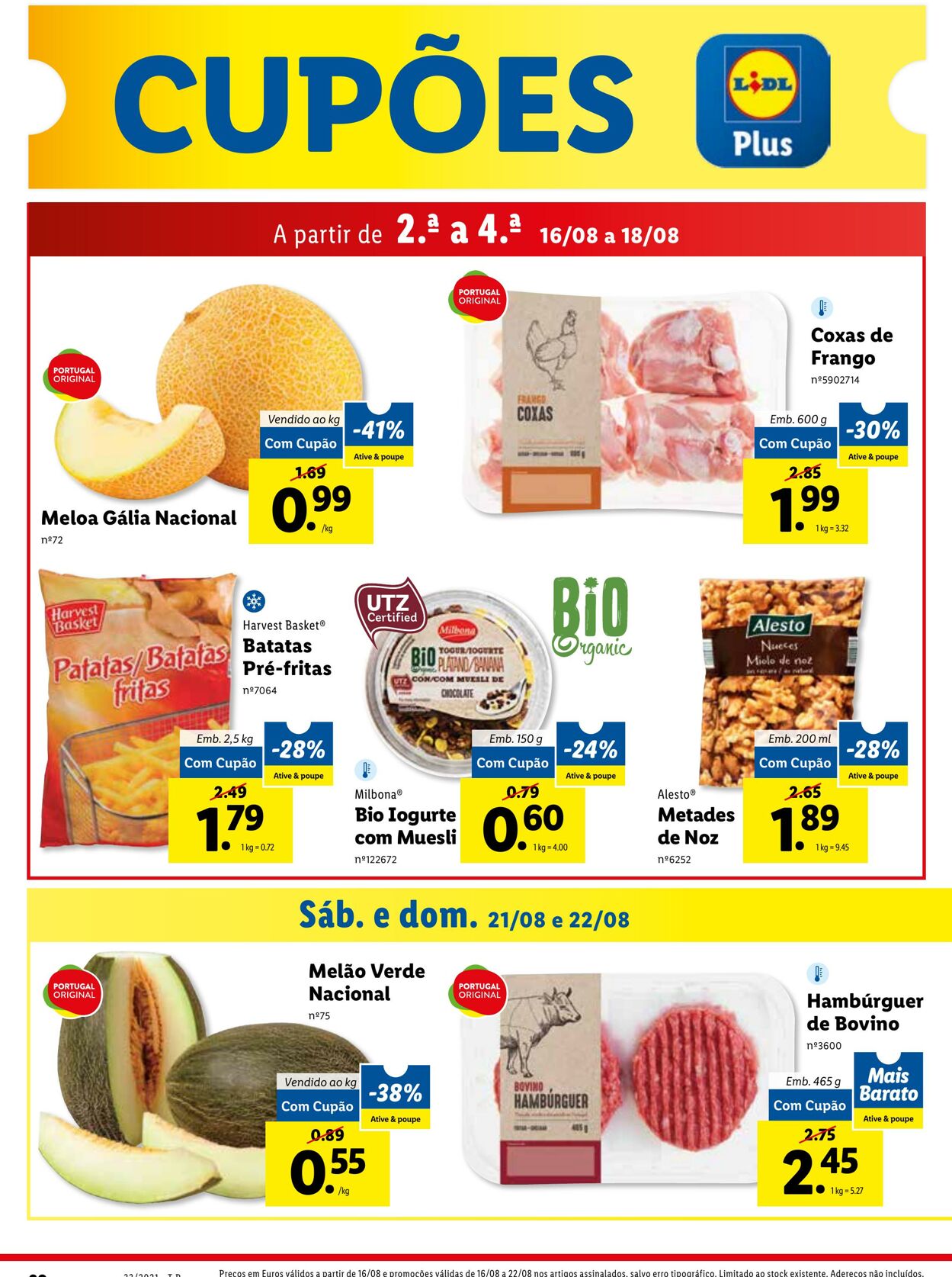 Folheto Lidl 16.08.2021 - 23.08.2021