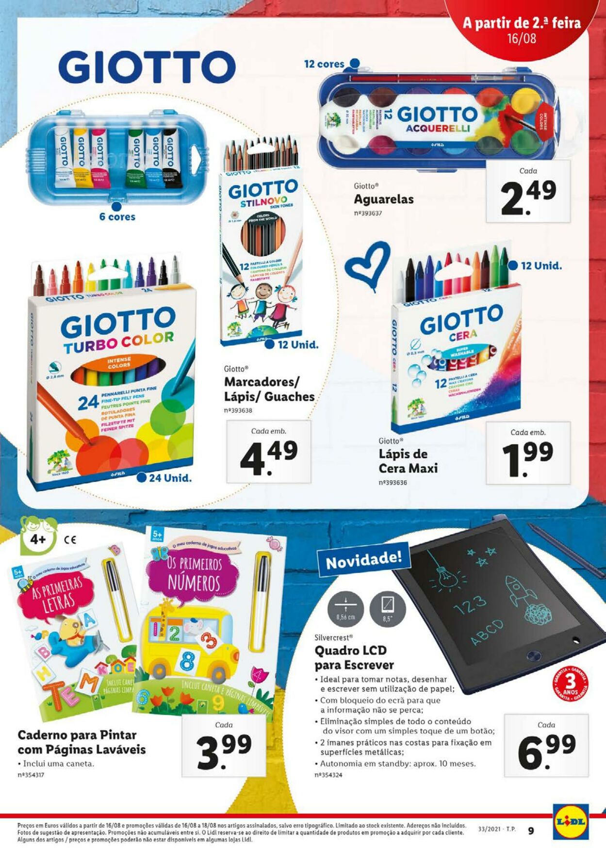 Folheto Lidl 16.08.2021 - 23.08.2021