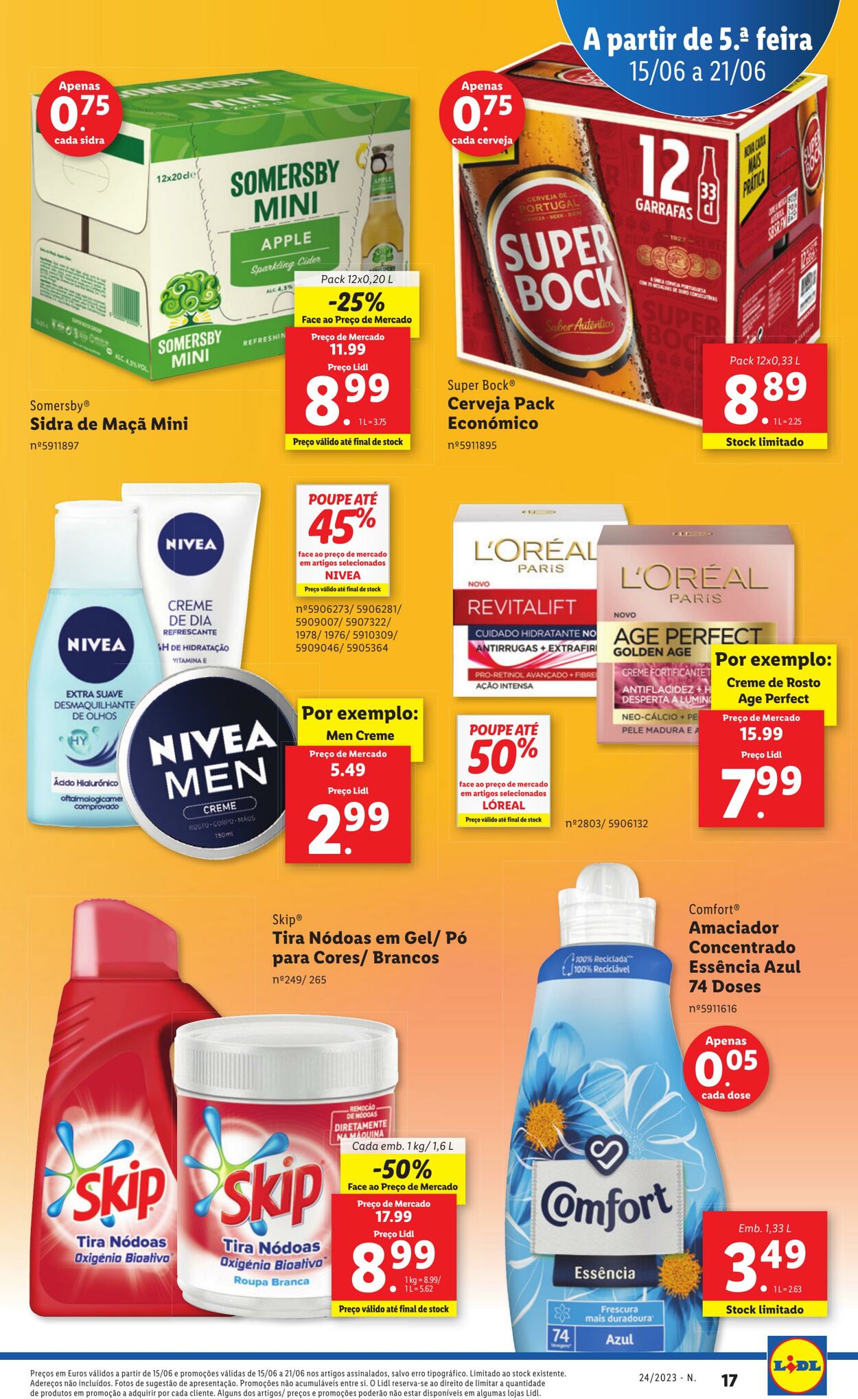 Folheto Lidl 15.06.2023 - 28.06.2023