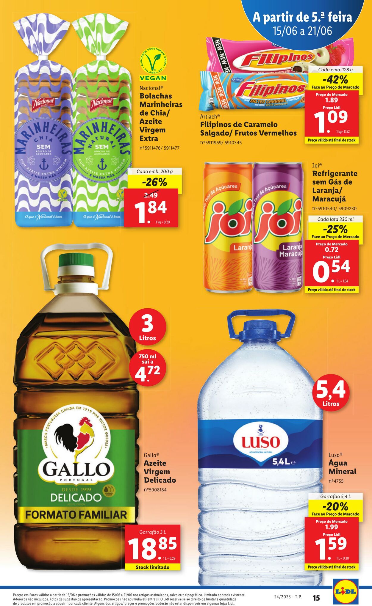 Folheto Lidl 15.06.2023 - 28.06.2023