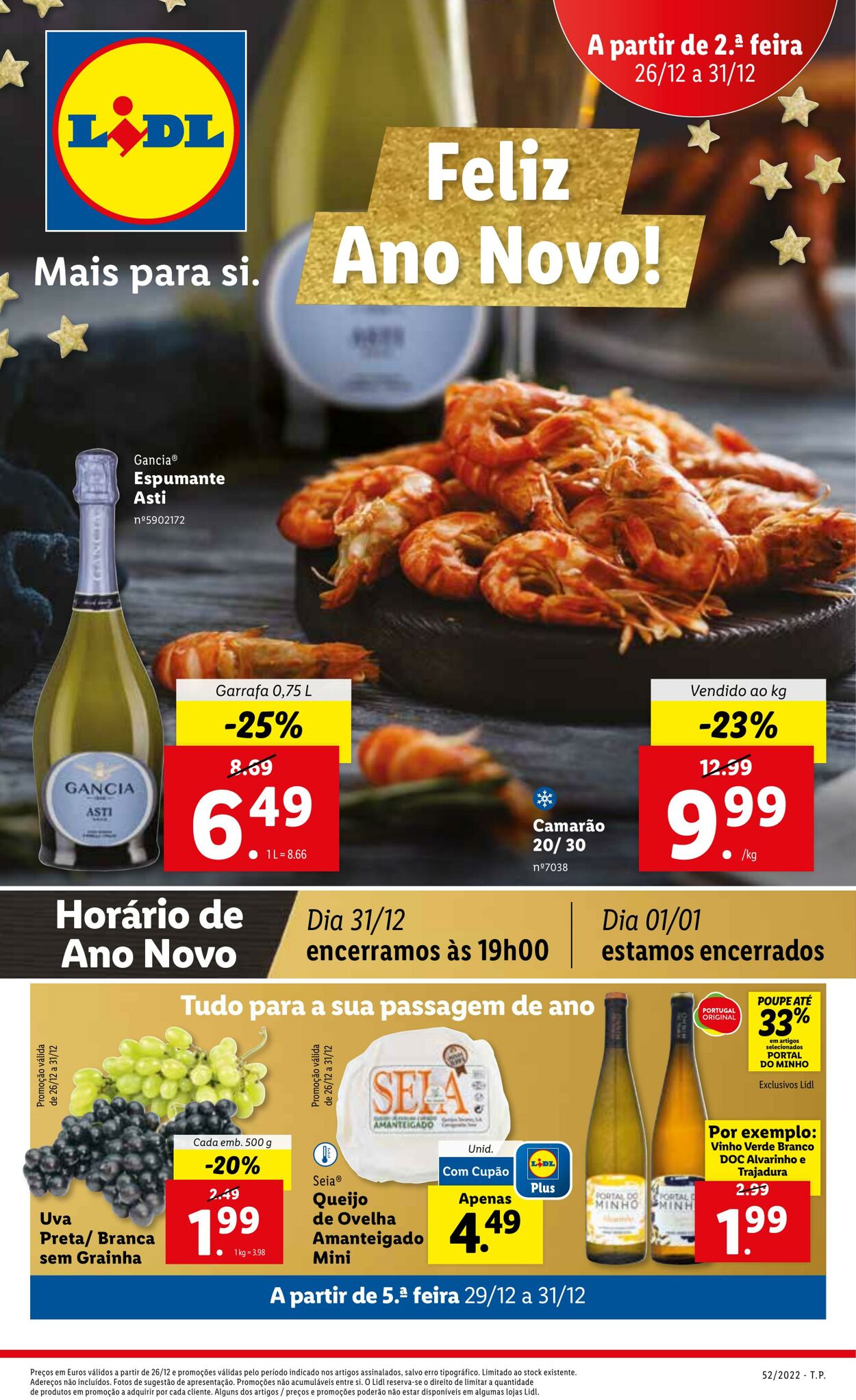 Folheto Lidl 26.12.2022 - 31.12.2022