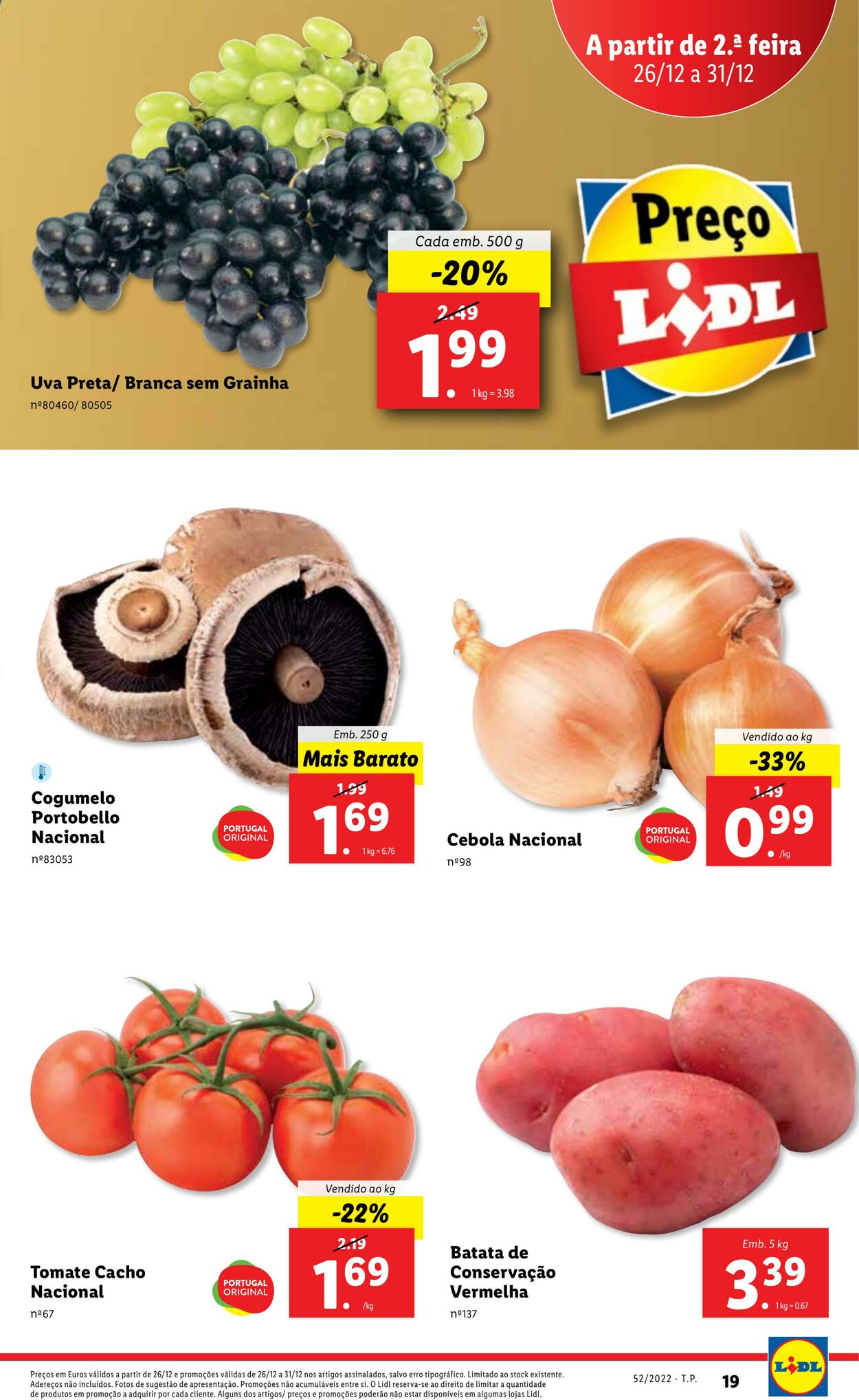 Folheto Lidl 26.12.2022 - 31.12.2022