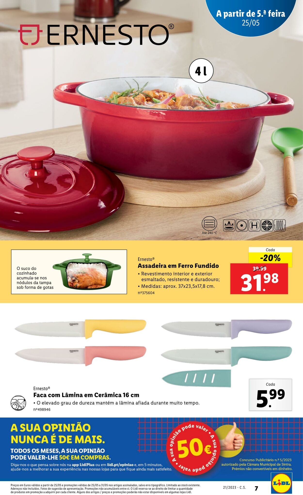 Folheto Lidl 25.05.2023 - 01.06.2023