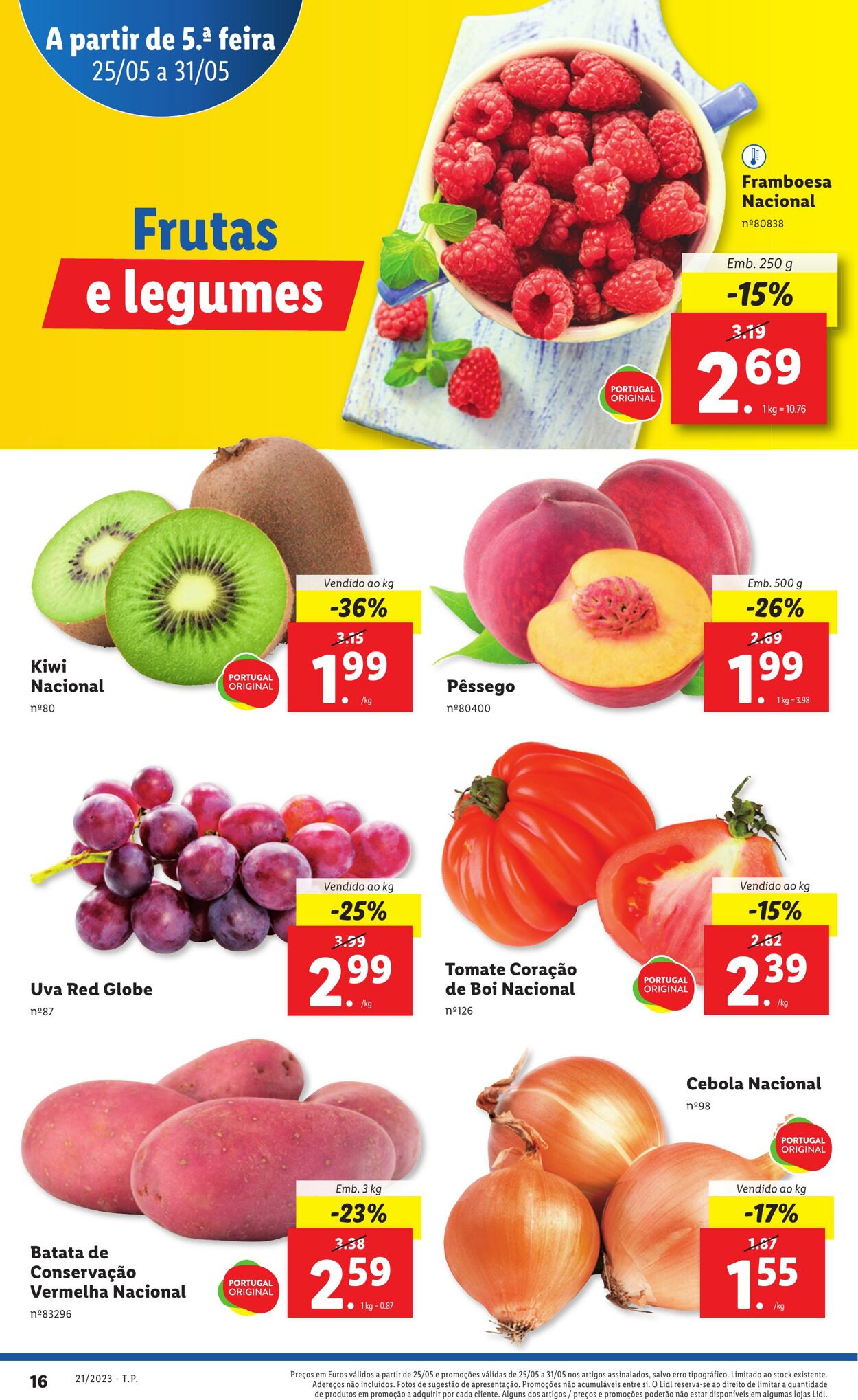 Folheto Lidl 25.05.2023 - 01.06.2023