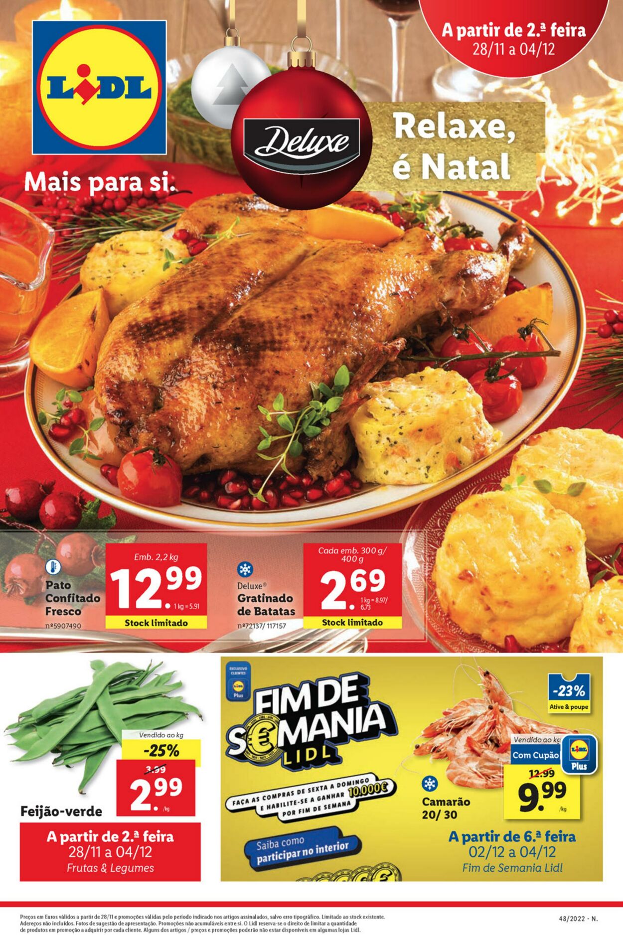 Folheto Lidl 28.11.2022 - 04.12.2022