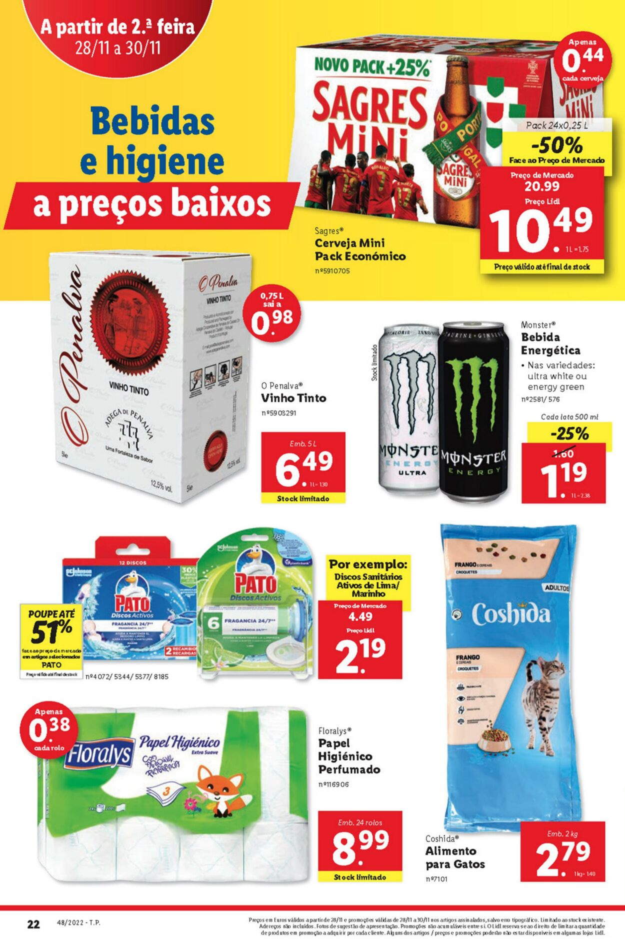 Folheto Lidl 28.11.2022 - 04.12.2022