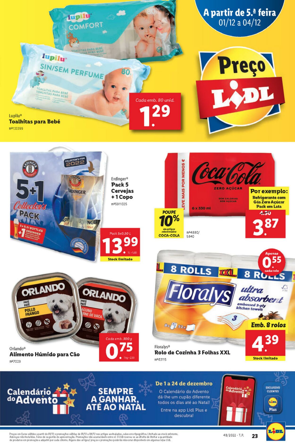 Folheto Lidl 28.11.2022 - 04.12.2022