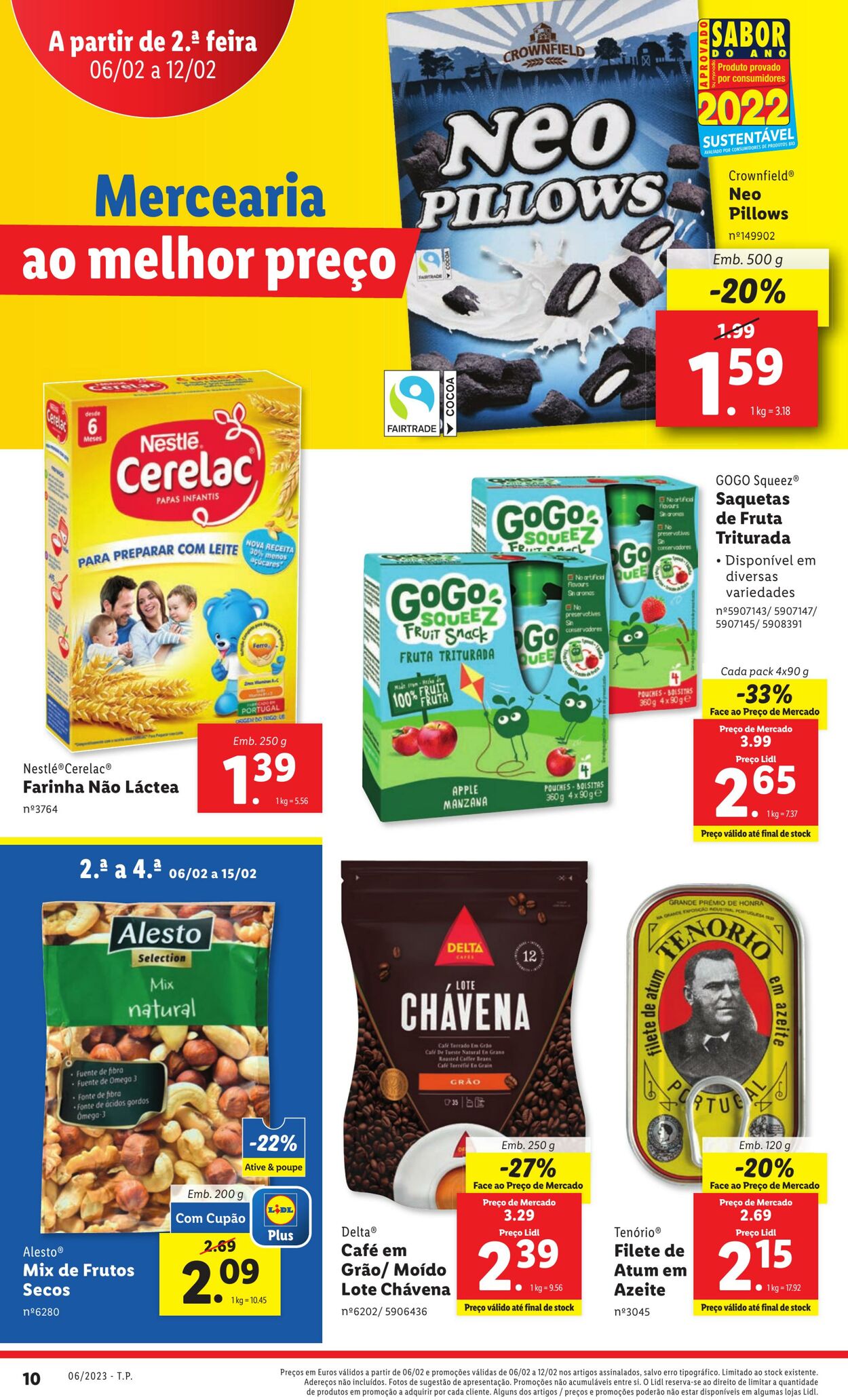 Folheto Lidl 06.02.2023 - 12.02.2023