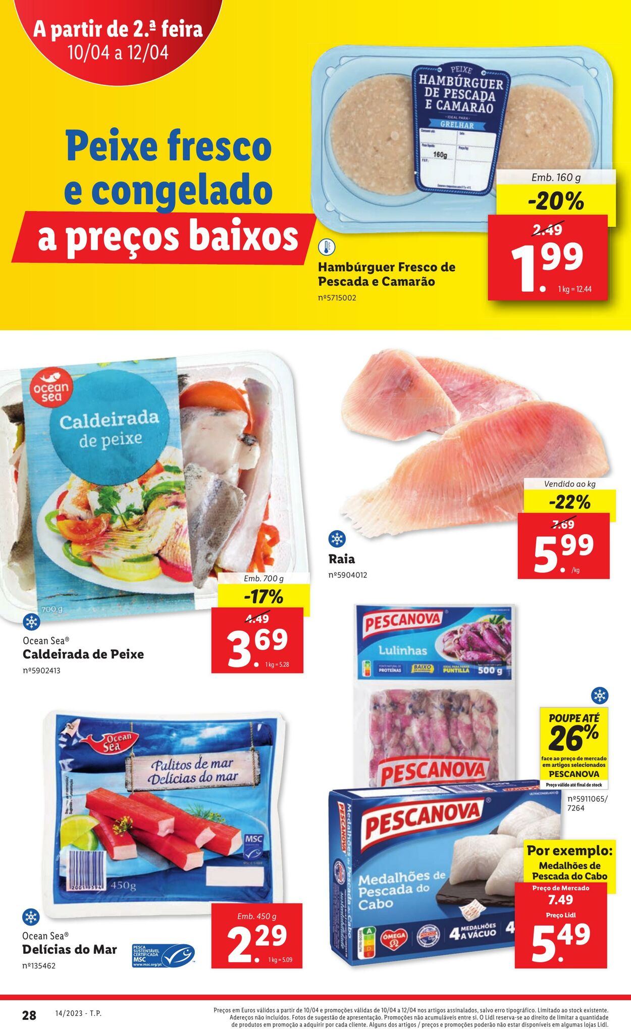 Folheto Lidl 06.04.2023 - 12.04.2023