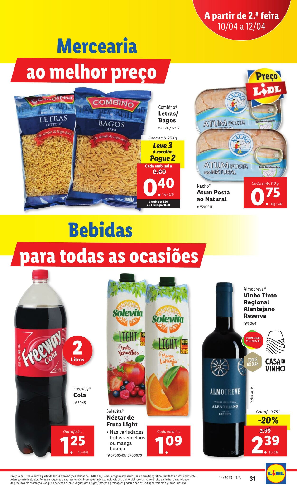 Folheto Lidl 06.04.2023 - 12.04.2023