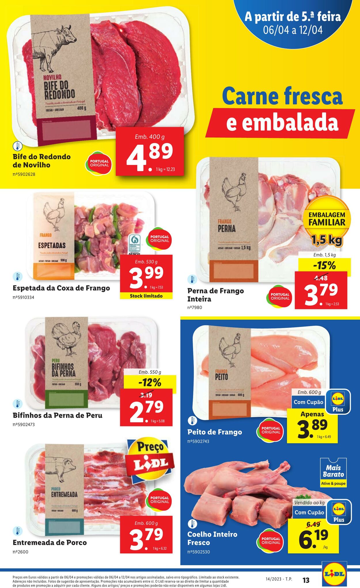 Folheto Lidl 06.04.2023 - 12.04.2023