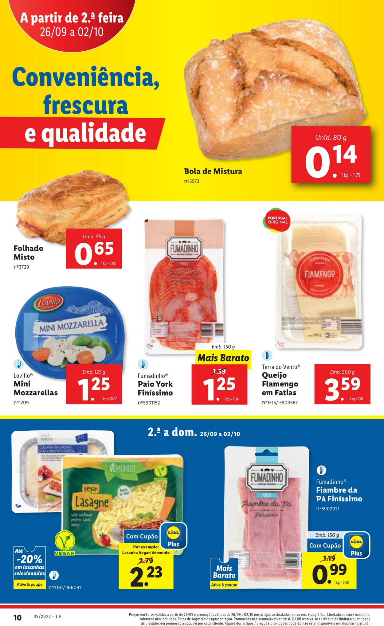 Folheto Lidl 26.09.2022 - 02.10.2022