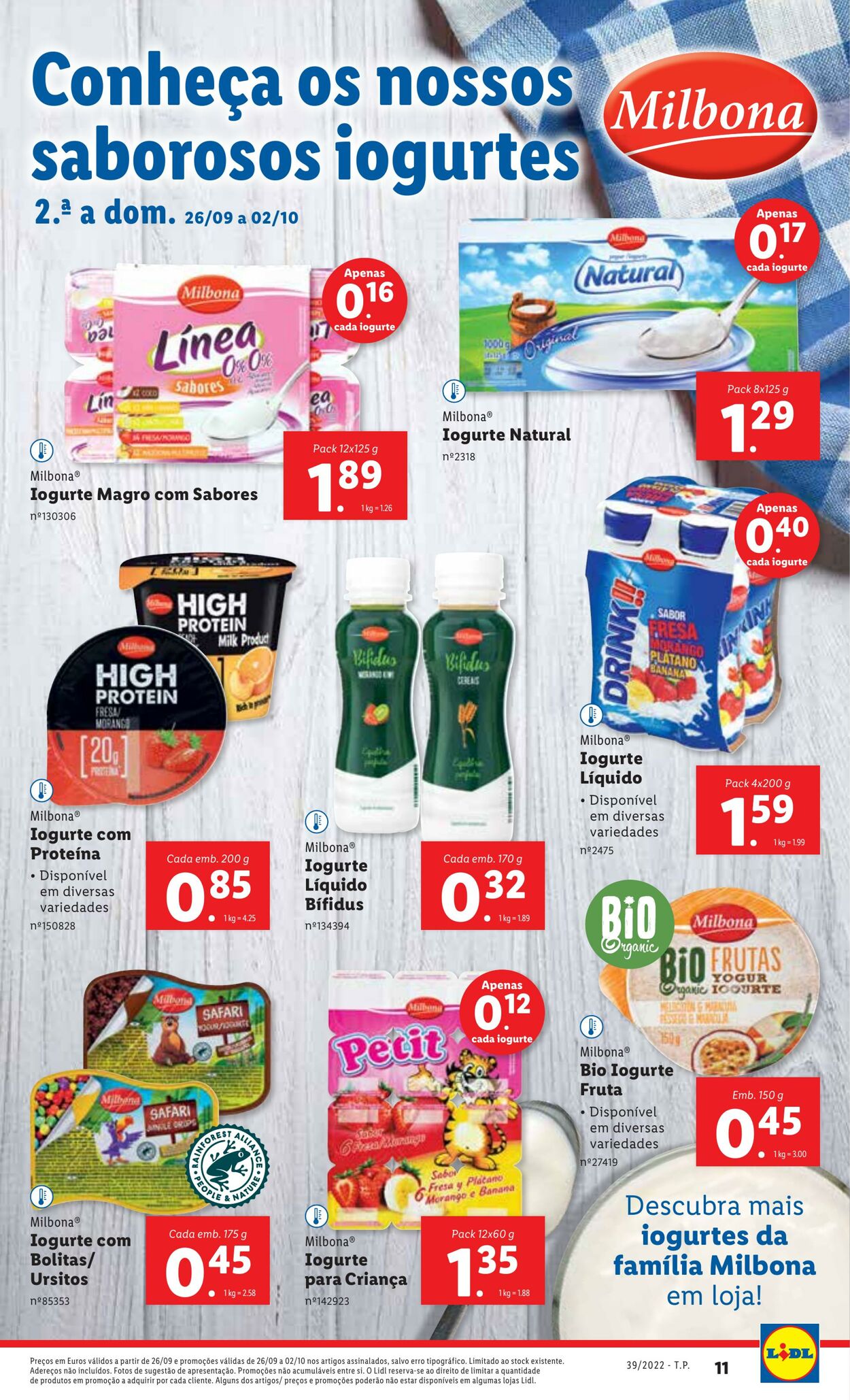 Folheto Lidl 26.09.2022 - 02.10.2022