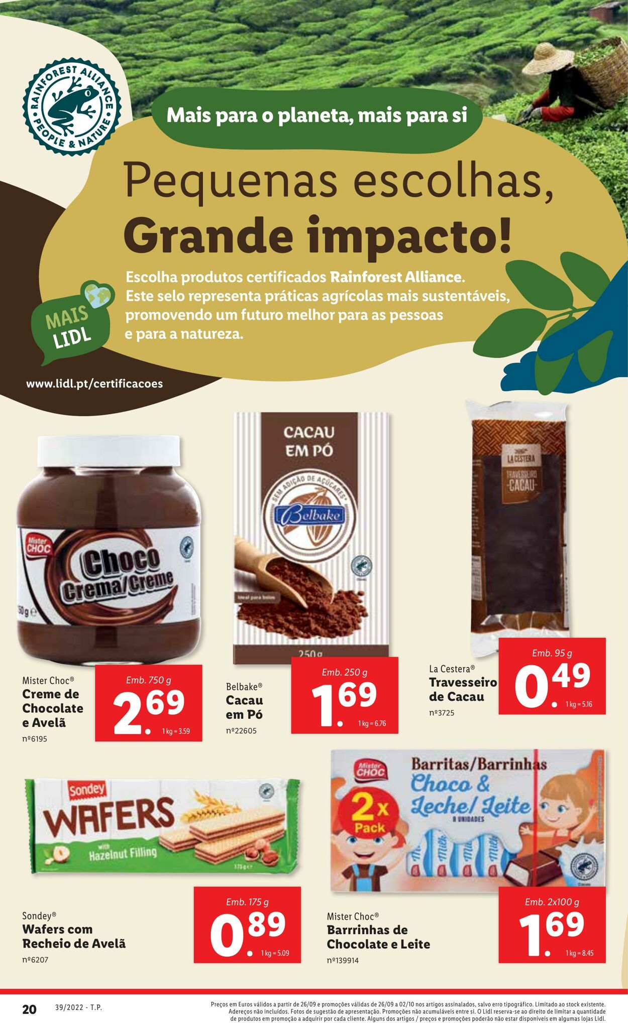 Folheto Lidl 26.09.2022 - 02.10.2022