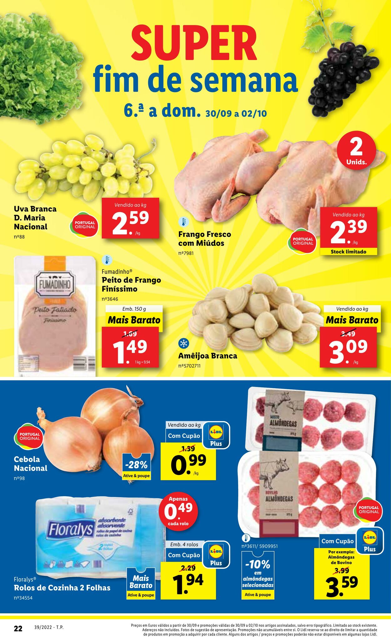 Folheto Lidl 26.09.2022 - 02.10.2022