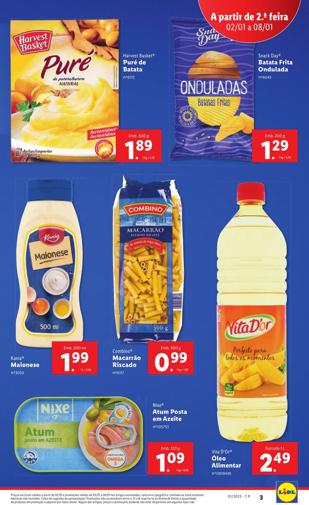 Folheto Lidl 02.01.2022 - 08.01.2023