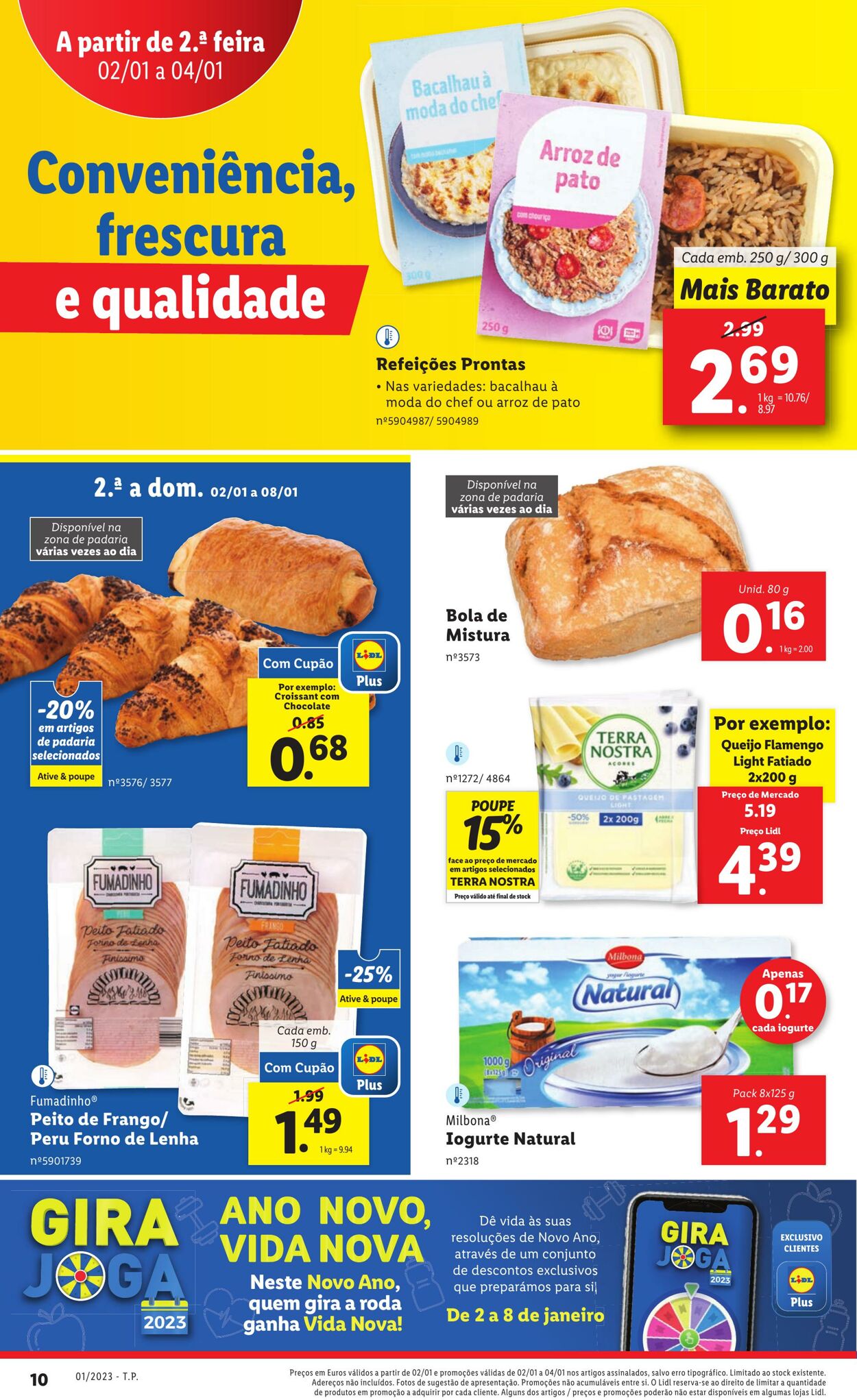 Folheto Lidl 02.01.2022 - 08.01.2023