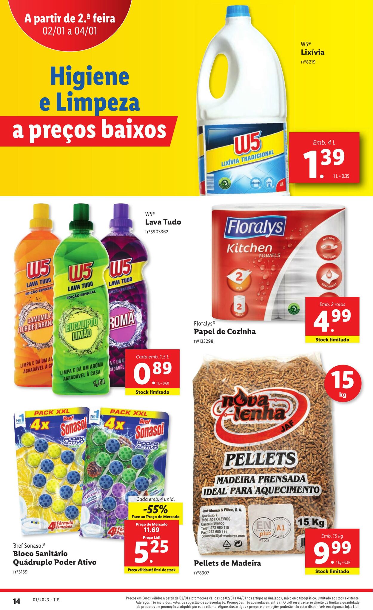 Folheto Lidl 02.01.2022 - 08.01.2023