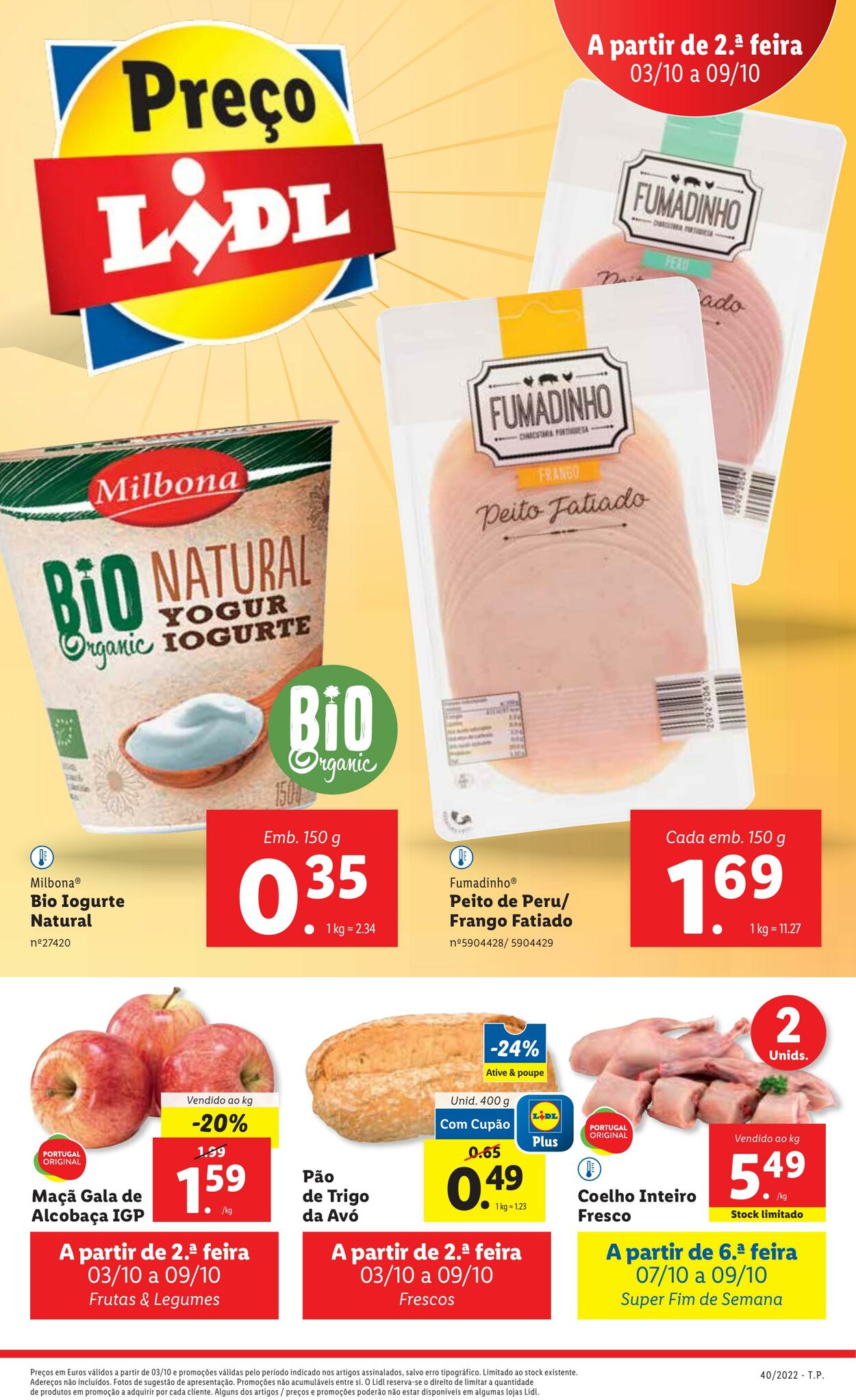 Folheto Lidl 03.10.2022 - 09.10.2022