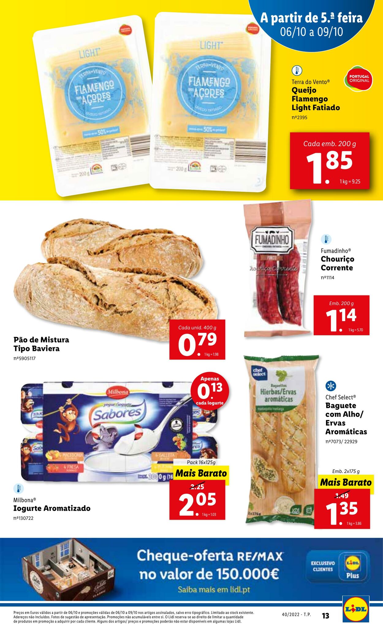 Folheto Lidl 03.10.2022 - 09.10.2022