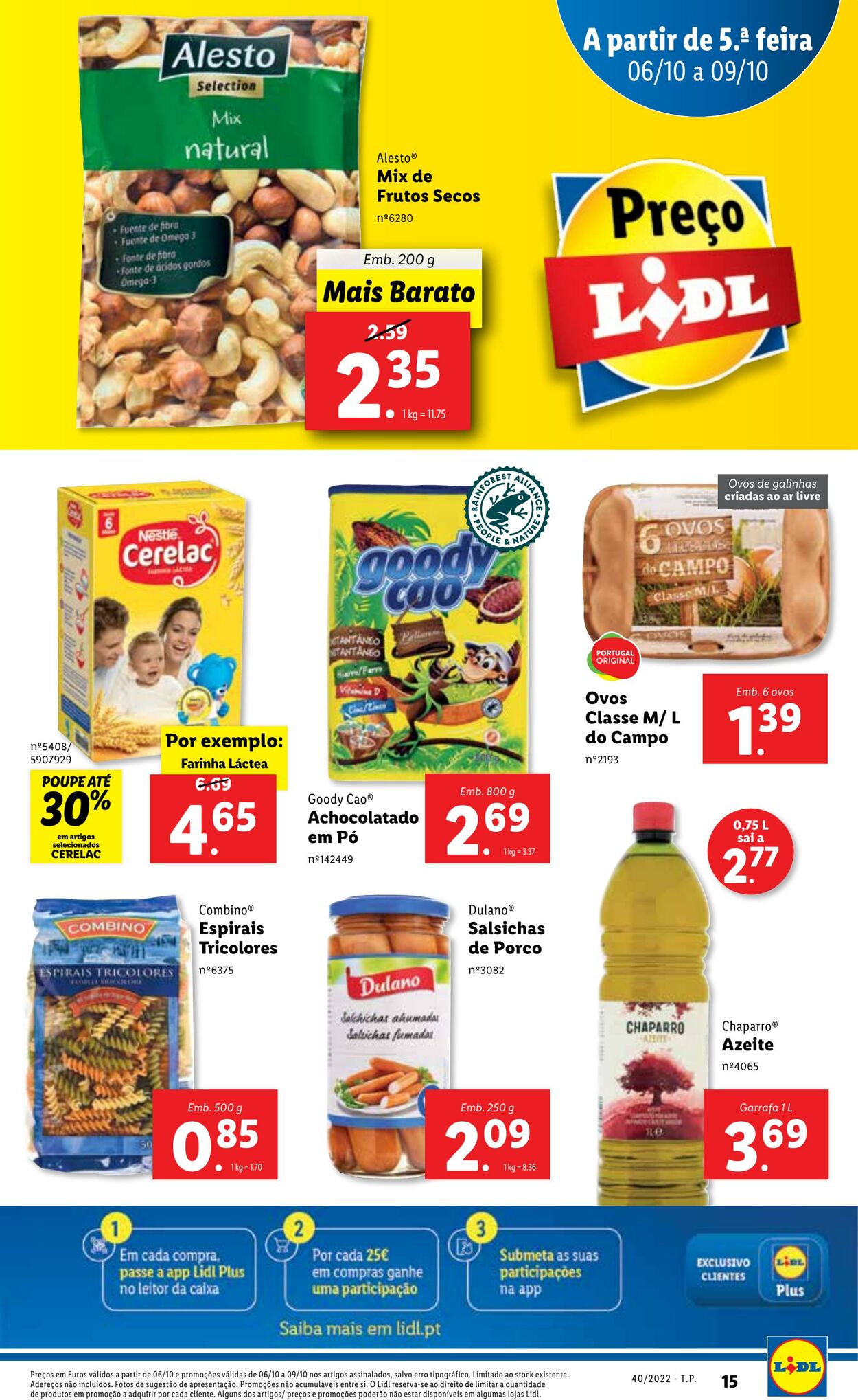 Folheto Lidl 03.10.2022 - 09.10.2022